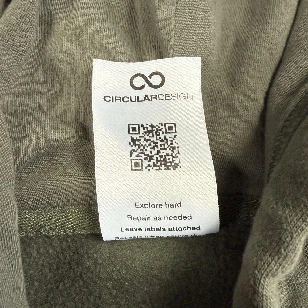 The North Face Hoodie Mens Medium Green Pullover Fleece Sweatshirt Big Logo